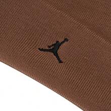 Nike Jordan Outdoor Warm Soft Comfortable Minimalist Casual Versatile Beanie Knit Hat Unisex Brown - Brown - View 8