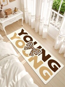 DAJIANG 1pc Bohemian Style Long Runner Rug, Kitchen Mat, Long Strip Floor Mat, Suitable For Bathroom, Kitchen, Outdoor, Hallway, Bedroom, Living Room, Machine Washable, Easy To Clean, Non-Slip Entryway Mat, Bedroom Decor, Autumn Decoration Rug Accessory - Multicolor - View 5