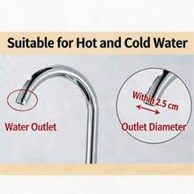 25/10/3pcs Adjustable Faucet Water Filter Cover, Washable Faucet Filter Sock, Suitable For Kitchen Sink And Bathroom Faucet, Filters Sediment, Rust And Sand, Fits Most Standard Faucets Under 2.5cm Diameter, Home Water Purification Tool - Multiple Styles - View 4