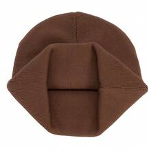 Nike Jordan Outdoor Warm Soft Comfortable Minimalist Casual Versatile Beanie Knit Hat Unisex Brown - Brown - View 4