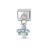 Elegant Single-Section Module With Italian Bracelet Pendant DIY Jewelry Making Kit, 306 Stainless Steel Single Pendant Airplane-Heart Lock And Flower Butterfly Multi-Function Jewelry Pieces Suitable For Everyone To Create Fashionable Bracelets And Other Personalized Creative Jewelry - Multicolor - View 13