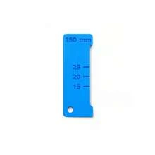 1pc Bicycle Fork Travel Measuring Gauge, Bicycle Fork Travel Measuring Tool, Precise And Lightweight, With Clear Scale, Can Quickly Measure Mountain Bike Fork Compression Travel, Suitable For Cycling Maintenance And Equipment Optimization - Multicolor - View 4