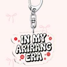 1 móc khóa acrylic hình hoạt hình dễ thương kèm slogan Era, mặt dây chuyền cho fan idol, charm treo ba lô và phụ kiện ô tô - Nhiều màu - Xem 7