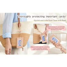 Pass Holder With Retractable Reel, Zipper Coin Purse, Transparent Window, IC Card Holder (, PASMO, Etc.), With Shoulder Strap, Retractable Reel, Coin Purse, Card Holder, Key Holder, Can Be Attached To Bag, Convenient For Quick Passage Through Turnstiles, Commuting, School, Fashion, Unisex - Multicolor - View 10