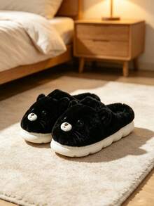 Women Home Slippers - Black - View 4