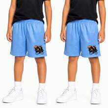 kit 3 shorts infantil menino confortaveis para o dia a dia - kit 3 shorts - Visão 4