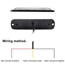 1 Pc 6LED Car Warning Light Grill Breakdown Light Car Truck Trailer Beacon Lamp LED Side Light For Cars 12V - 24V - 6led - View 6