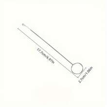1pc Stainless Steel Sewing Ring Flip Hook, Threading Tool For Flipping Fabric Tubes, Straps, Belts, Strips, Used For Fabric Belt Weaving And Reinforcement, Handmade DIY Quilting Tool Accessory - Multiple Styles - View 4