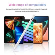 2026 New Universal Fast Charging Touch Screen Stylus Pen, High Precision Touchscreen Pen With Palm Rejection And Tilt Sensing, Compatible With IOS, Android And Windows Devices, Spring-Loaded, Birthday GiftBattery Capacity 90mAh - Multicolor - View 7