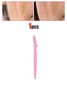 12/9/6/3/1pc Women's Exfoliating Razor - Unisex Facial Razor, And Face Razor - Exfoliating Facial Razor And Exfoliating Scrub, Eyebrow Trimmer And Razor, Exfoliating Scraper, Body Hair Removal Trimmer And Facial & Set, Long Handle Blade With Precision Protective Cover, Women's Eyebrow Grooming Tool, Can Be Used As Skincare Tool - Multicolor - View 9