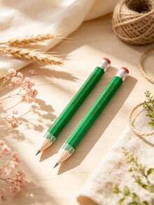 [Customized]2pcs, Customized Engraved Name Pencils With Eraser - Suitable For Sketching, Exams And Painting - - Ideal Birthday, Christmas And Thanksgiving Gifts - Sets - View 10
