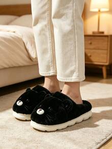 Women Home Slippers - Black - View 2