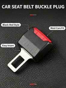 2/1 buah Perpanjangan Sabuk Pengaman Mobil, Klip Perpanjangan Sabuk Pengaman Soket Berbentuk T, Adaptor Pengikat Sabuk, Konektor Sabuk Pengaman Kendaraan Universal, Untuk Aksesori Modifikasi Interior Mobil - MultiWarna - View 2