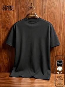 Men T-Shirts - Black - View 3