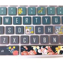 Keyboard Skin For  Chromebook Spin 11 311 CP311 511 512/Chromebook Premium R11 CB5-132T CB3-131/Chromebook R 13 CB5-312T/Chromebook 14 CP5-471/Chromebook 15 CB3-532 C910, Red Flower - View 5