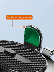 Universal Suction Cup Car Phone Holder, Suitable For Dashboard And Center Console, Multi-Function Telescopic Suction Cup Navigation Phone Mount, 360 Degree Rotating Dashboard Car Phone Holder - A - View 6