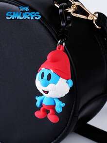 Monogram 1PC Officially Licensed 3D Anime Character Blind Bag Keychain Mystery Bulk Bag Clip Pendant One Smurfette Brainy Keyring For Friends For Birthday Christmas Souvenir Collection Holiday Gifts - Multicolor - View 4