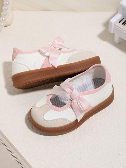 Infant Fashion Sports Shoes Casual Versatile Rubber Non-Slip Sole Girls' Athletic Shoes Toddler Walking Shoes