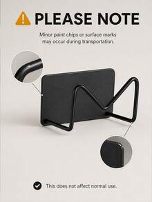 2pcs No-Drill Wall-Mounted Curling Iron/Hair Straightener Storage Rack, Multi-Function Metal Bathroom Hook, Bathroom Cabinet/Eyeglasses Storage Rack, Strong Adhesive Hair Straightener Holder, Can Be Installed Under Sink, Multi-Purpose Hair Styling Tool Wall Storage Rack - Multicolor - View 10