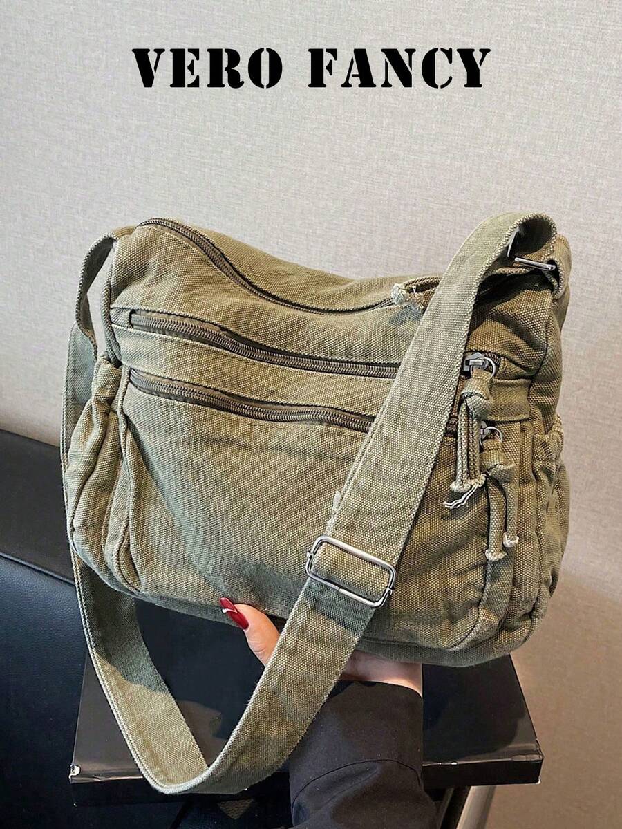 时尚复古牛仔布女士单肩包，休闲百搭，小巧时尚，大容量通勤斜挎包，适合外出、约会、购物、日常搭配、办公等各种场合。