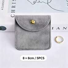 2pcs/5pcs/10pcs/20pcs/50pcs Velvet Jewelry Packaging Bags Soft Velvet Gift Bags For Rings Earrings Bracelets Necklaces Storage Bags Wedding Guest Candy Bags Gift Bags - Velvet Jewelry Pouch - View 46
