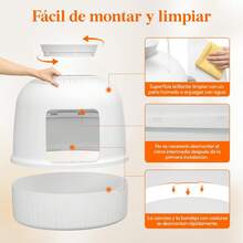 Cat Litter Box Enclosures - Brown - View 5