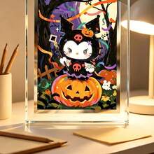 SANRIO 1 Peça Porta-Retrato de Mesa Acrílico Estilo Cartoon Criativo de Halloween, Cor Aleatória, Decoração para Casa, Sala de Estar, Quarto, Escritório, Dormitório de Estudante, Estação de Trabalho, Ornamento de Mesa Divertido, Decoração de Cena de Festa de Halloween, Presente Comemorativo de Feriado e Aniversário para Meninas e Melhores Amigas - Tamanho único - cor aleatória - Visão 9