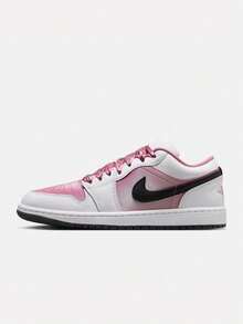 Zapatillas deportivas casuales de mujer WMNS AIR JORDAN 1 LOW SE de caña baja IO0668-100 - Blanco y Negro - Ver 1