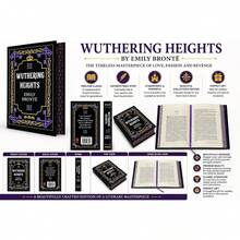 Wuthering Heights By Emily Brontë - Classic Fiction - Decorative Collectible Hardback - Single Book - View 2
