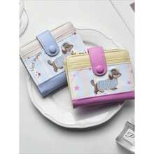 Women Wallet & Check Holder - Rose Red - View 8