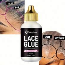 60ml/2fl.Oz Waterproof Wig Lace Glue - Strong Hold, Invisible, Quick Dry & Easy Removal - No Odor Adhesive For All Wigs - 60ml - View 4