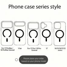 Casing Ponsel Transparan dengan Lapisan Warna Gradien Baru, Kompatibel dengan iPhone 17e/17/17 Pro/17 Air/17 Pro Max, Desain Magnetik, Cocok untuk 16 Pro Max/15/14 Pro Max Plus, Tahan Guncangan, Anti Jatuh, Anti Gores, Cocok untuk Perjalanan, Pelindung Dekorasi Liburan. - MultiWarna - View 10