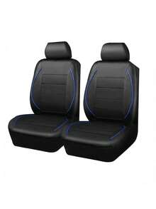 Universal Car Seat Covers: Front Row Or 5-Piece Set. Smooth PU Material, Non-Slip Back, Easy To Clean, Easy To Install. Suitable For Sedans, SUVs And Trucks. Premium Interior Protection And Car Accessories. Multiple Colors Available - A - View 17