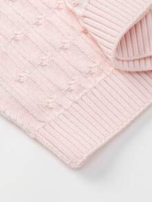 Balabala Tween Girl Knit Sweater Soft Warm Winter Top For Boys & Girls - Red Hue - View 8