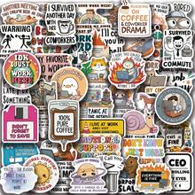 SCXXBSW 50pcs Interesting Work Stickers, Cool Anime Decorative Stickers, Classic Gift Decorations, Great Value Cute Cartoon Stickers, Waterproof And Durable, Phone Case Decorations, Can Be Applied To Laptops, The Preferred Gift For Holidays. - Multicolor - View 10