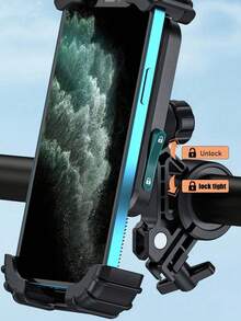 1pc Motorcycle Phone Holder Car/Bicycle/Electric Scooter Phone Navigation Mount - Multiple Styles - View 7