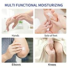 Hllozzi 42% Urea Cream + 2% Salicylic Acid, Suitable For Rough, Thick, Dry, Cracked Skin. Light Beige. Contains Plant-Derived Squalane, Exfoliates And Moisturizes, Provides All-Day Hydration And Protection. Specifically Designed For Feet, Knees And Elbows. - Urea Cream - View 6