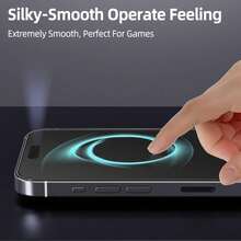 DUTRIEUX 2pcs Matte Ceramic Privacy Screen Protector, Anti-Peeping Privacy Film, Anti-Glare Anti-Fingerprint, Easy Installation No Bubbles, Smooth Touch, Compatible With IPhone 18 Pro Max, 17 Pro Max/17 Pro/17 Air/16/15/14 Plus/13 Mini/12/11 Series - Clear - View 3
