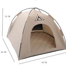 1PC Pet Tent Bed, Dog Tent, Cat Tent, Dog Bed, Cat Bed, Removable And Washable, All-Season, Outdoor Breathable Dome Pet Bed - Multicolor - View 25