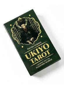 1 Box Ukiyo Tarot ,78 Cards,Japanese Style Divination Set,Enthusiasts With A Strong Interest In Ukiyo-E Or Anime - Multicolor - View 11