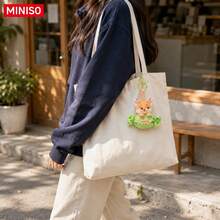 MINISO Zootopia 尼克·懷爾德 綠色糖果毛絨包飾吊飾鑰匙圈，適用於手提包、後背包、托特包，生日聖誕禮物 - 尼克.懷德糖果吊墜 - 查看 3