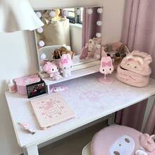 SANRIO 1pc Cute Kuromi And Pompompurin Pen Holder, Floral Arrangement Ornament, Multifunctional Storage Box, Anime Fan Desktop Pen Holder, Vanity Makeup Brush Organizer, Toothbrush And Toothpaste Display Box, Exquisite Holiday Gift, Best Gift For Students - Multi-color - View 3