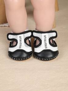 0-1 Year Old Summer New Mesh Soft Infant Shoes Closed Toe Sandals Walking Shoes - White - View 5
