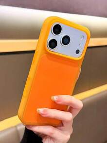 1PC Matte Skin-Friendly Touch Jelly Soft Phone Case Compatible With 17Promax 17Pro 17 16 15 14 13 Pro Max Ultra-Thin Liquid Silicone Shockproof Protective Back Cover - Multicolor - View 3