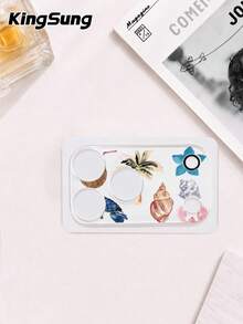 Kingsung Ocean Pattern Camera Lens Protector, Compatible With IPhone 17 Pro/17 Pro Max, Phone Accessory, Transparent Anti-Scratch Camera Cover, Birthday Gift For Family And Friends - Multicolor - View 8
