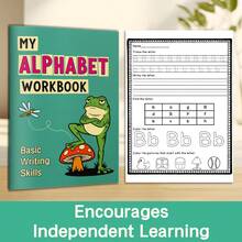 Numbers And Early Reading Notebook, A-Z Handwriting Practice, Number Learning, Simple Sentence Construction, Sight Word Recognition, Vocabulary Practice, Reading Skills, Space Theme Language Activities And Home Classroom Worksheets - Learning Theme - View 4