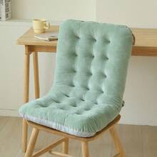 1pc New Double-Sided Chair Cushion Pad, All-Season Integrated Seat And Backrest Cushion, Long-Sitting Butt Cushion, Window Sill Cushion, Seat Cushion With Backrest - Cushion - View 13