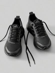 Adidas New Breathable Mesh Sports Shoes Versatile Casual Lightweight Cushioned Men's Running Shoes - Black - View 3