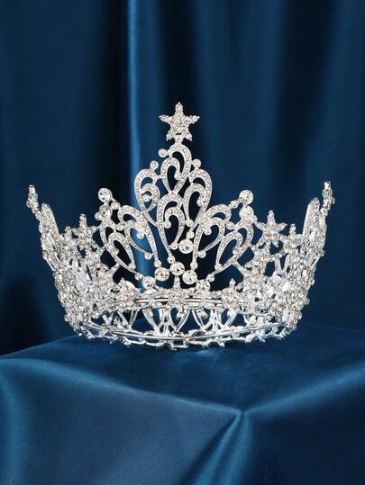Women's Birthday/Wedding Rhinestone Crown Headpiece | Birthday Party Cake Decoration, Bride & Bridesmaid Crown, Bachelorette Party Gift, Beauty Pageant/Prom/Halloween Headpiece