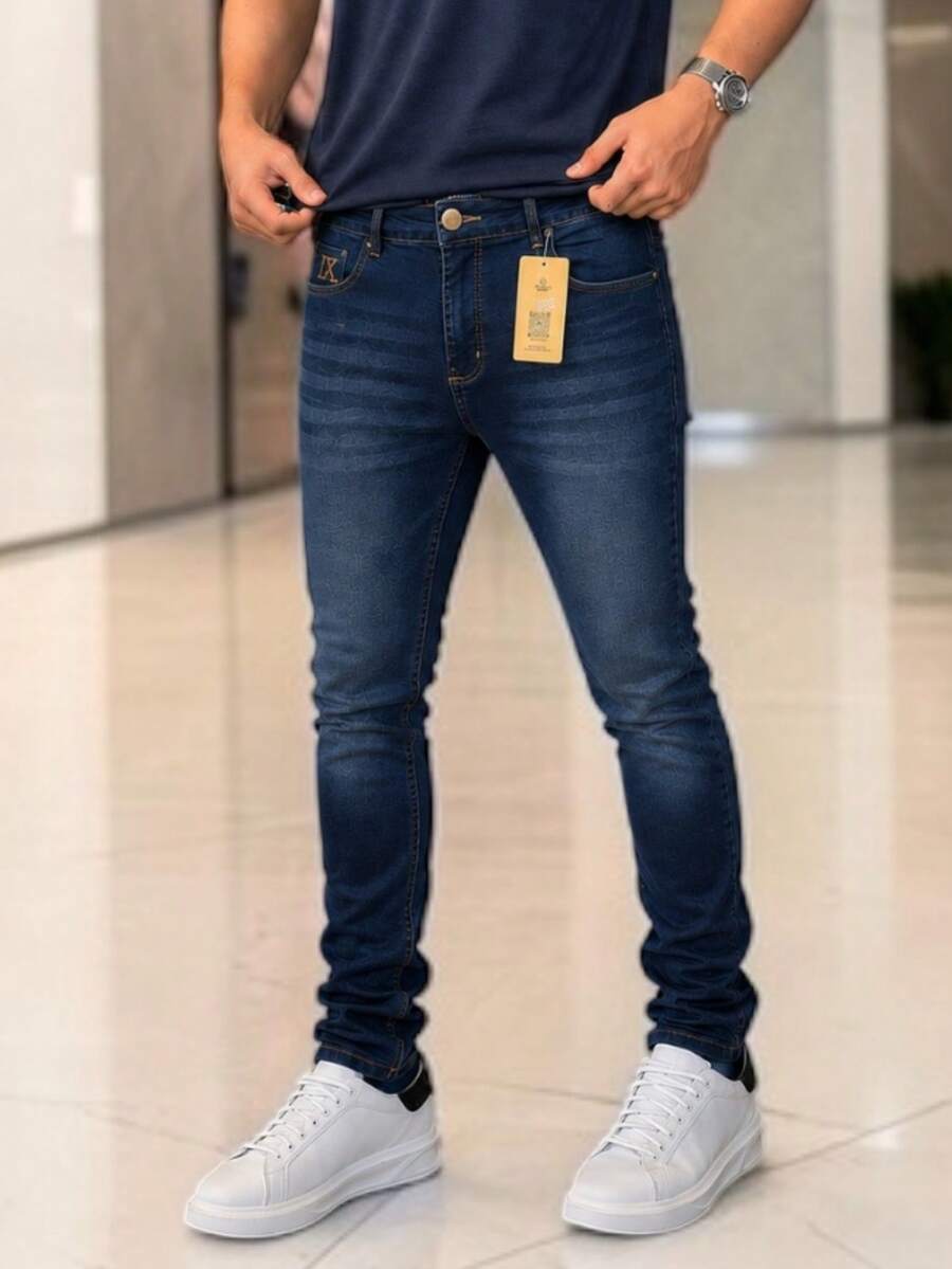 Men Jeans - 藍色奧斯曼 - 查看 1